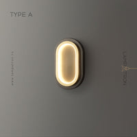 BROKI Wall Light by Lampadom - scale reference
