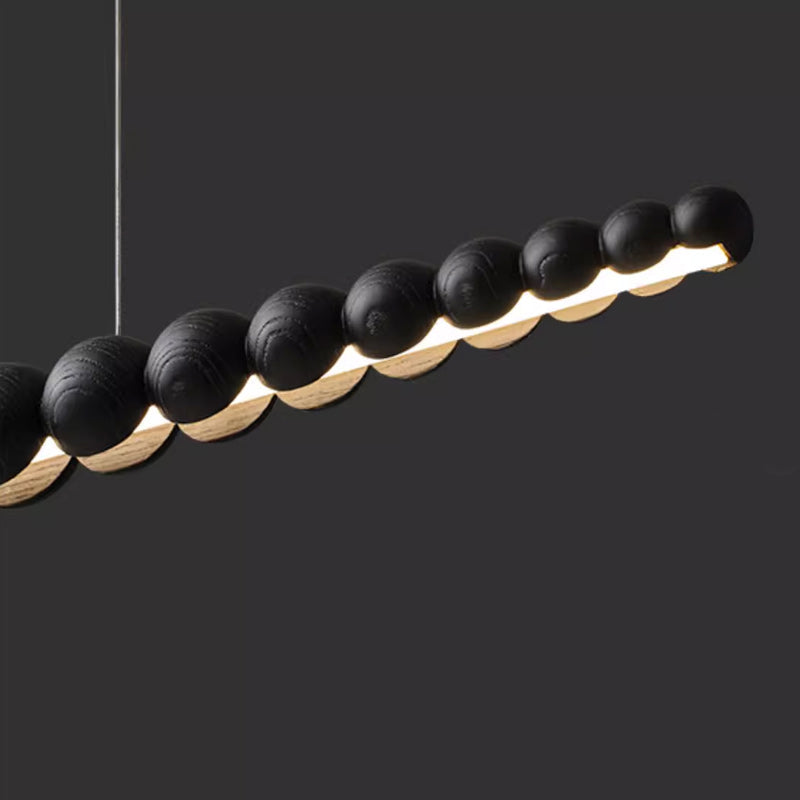 BROLLE Linear Chandelier by Lampadom - detail view