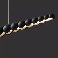 BROLLE Linear Chandelier by Lampadom - detail view