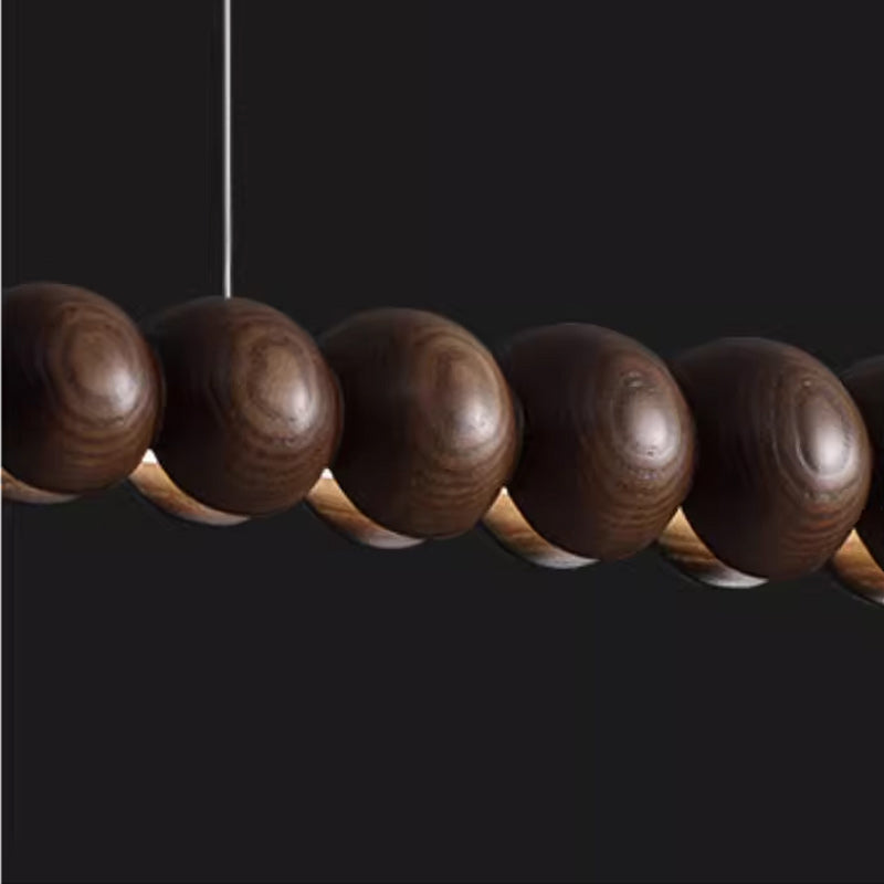 BROLLE Linear Chandelier by Lampadom - ambient shot