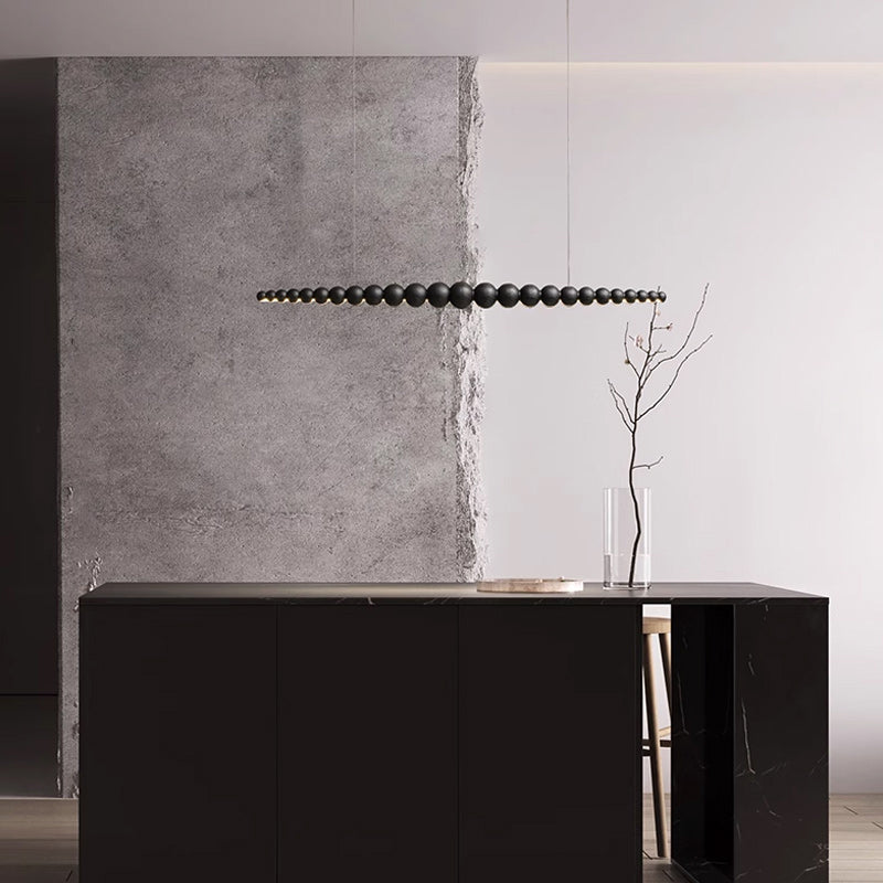 BROLLE Linear Chandelier by Lampadom - detail view
