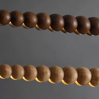 BROLLE Linear Chandelier by Lampadom - close-up
