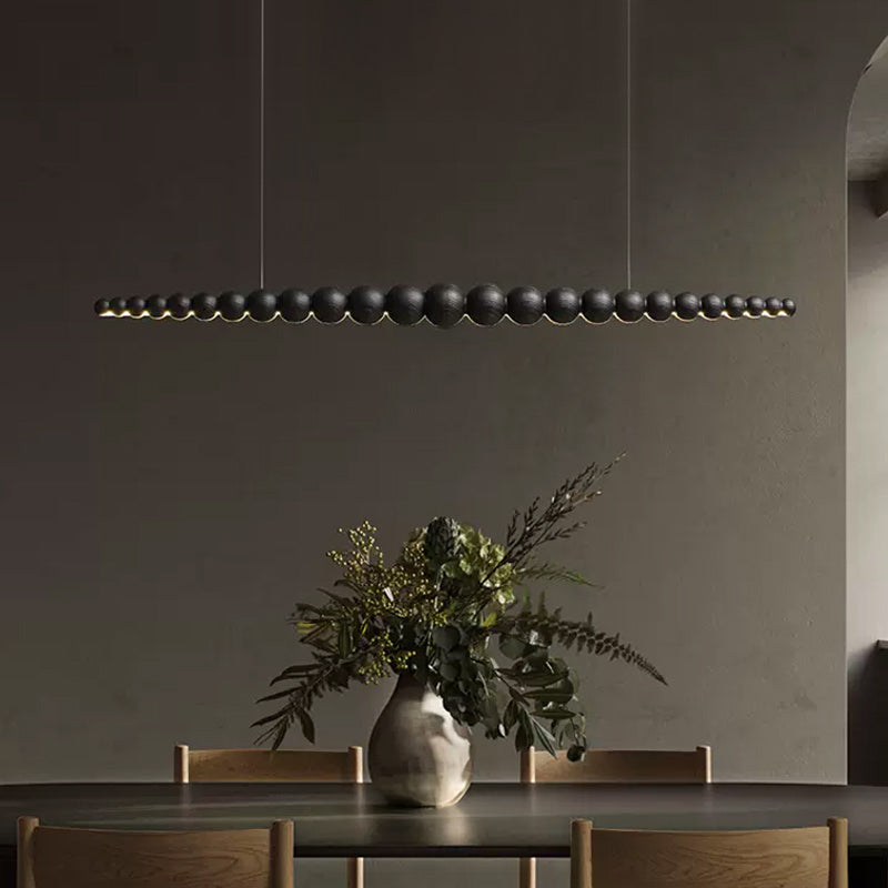 BROLLE Linear Chandelier by Lampadom - detail view