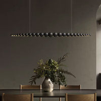 BROLLE Linear Chandelier by Lampadom - detail view