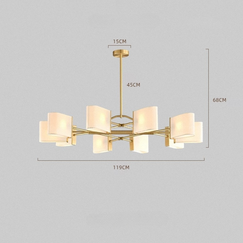 BUDLE Chandeliers by Lampadom - top view