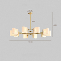 BUDLE Chandeliers by Lampadom - top view