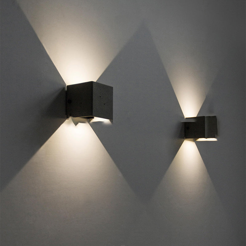 BURG Wall Light by Lampadom - scale reference