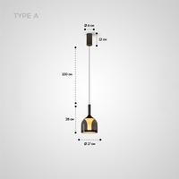 ASMAR Pendant by Lampadom - angle view