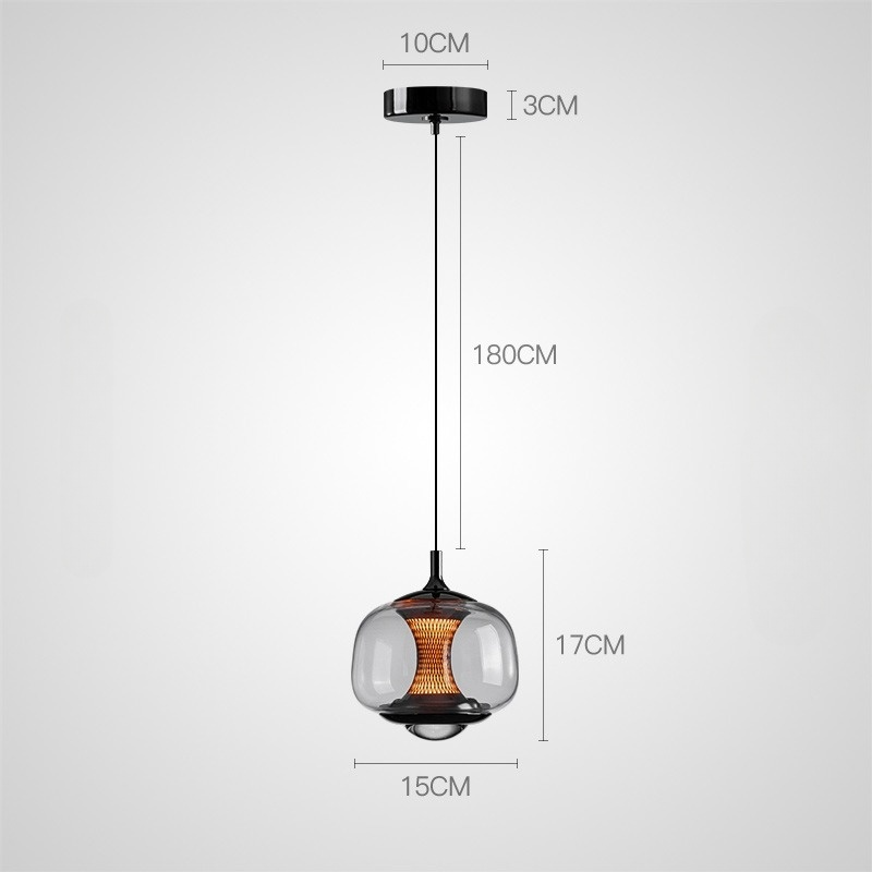BURT DRUM Pendant by Lampadom - top view