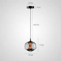 BURT DRUM Pendant by Lampadom - top view