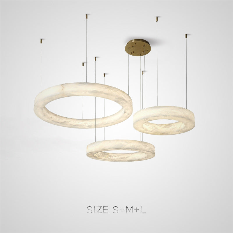 BYRON Ring Chandelier by Lampadom - ambient shot