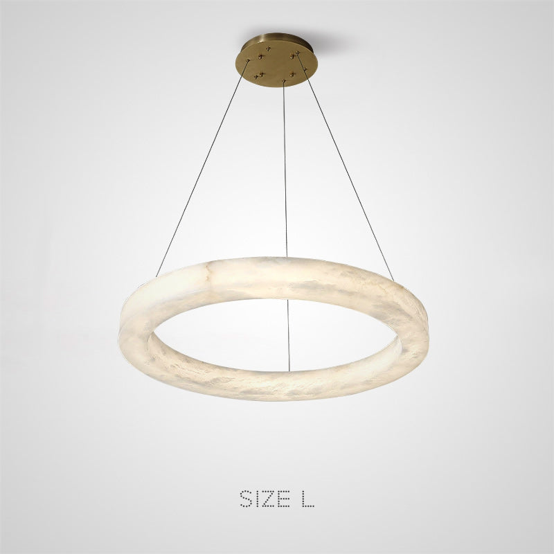 BYRON Ring Chandelier by Lampadom - scale reference
