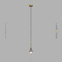 CAI Pendant by Lampadom - angle view