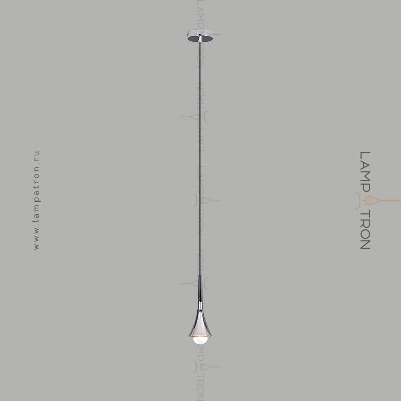 CAI Pendant by Lampadom - side view
