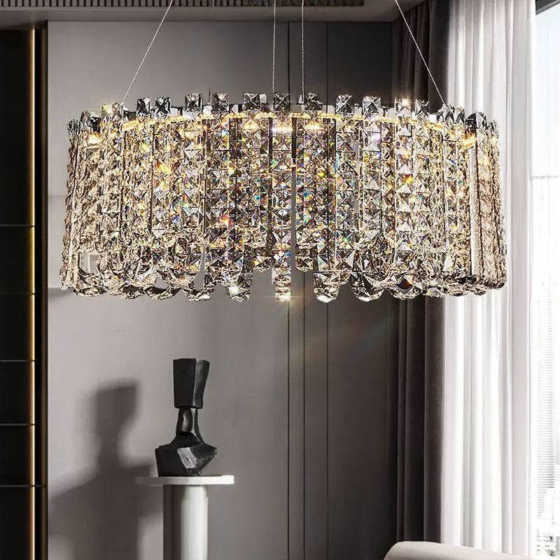 CALVIN Ring Chandelier by Lampadom - side view