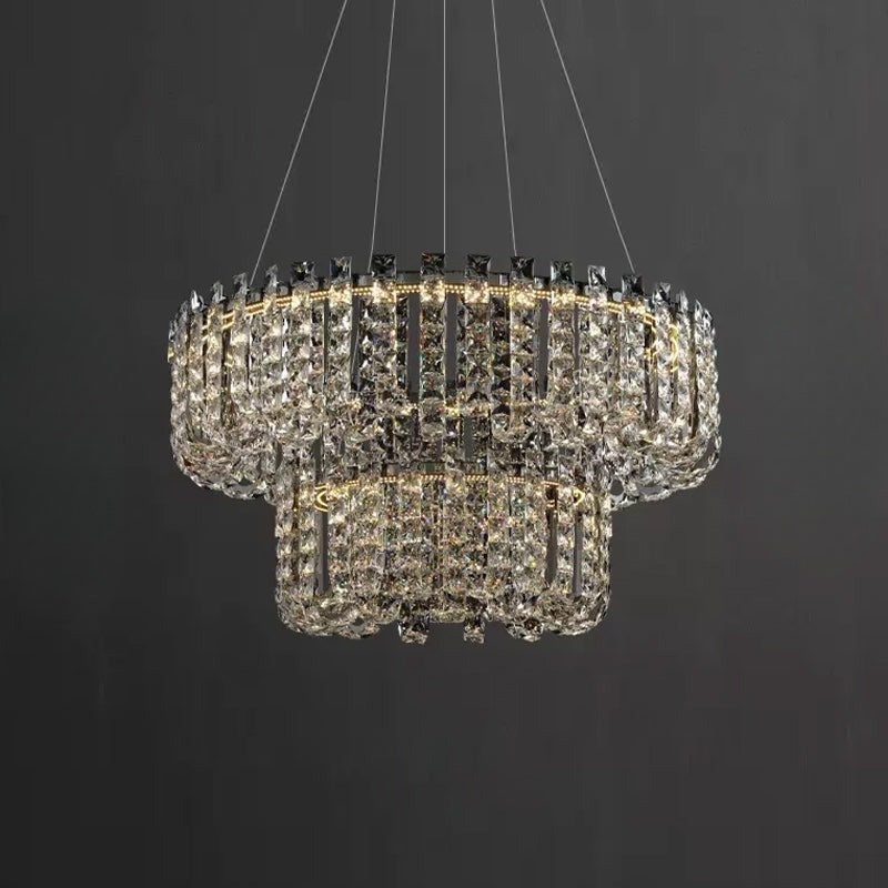 CALVIN Ring Chandelier by Lampadom - angle view