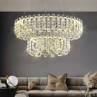 CALVIN Ring Chandelier by Lampadom - angle view