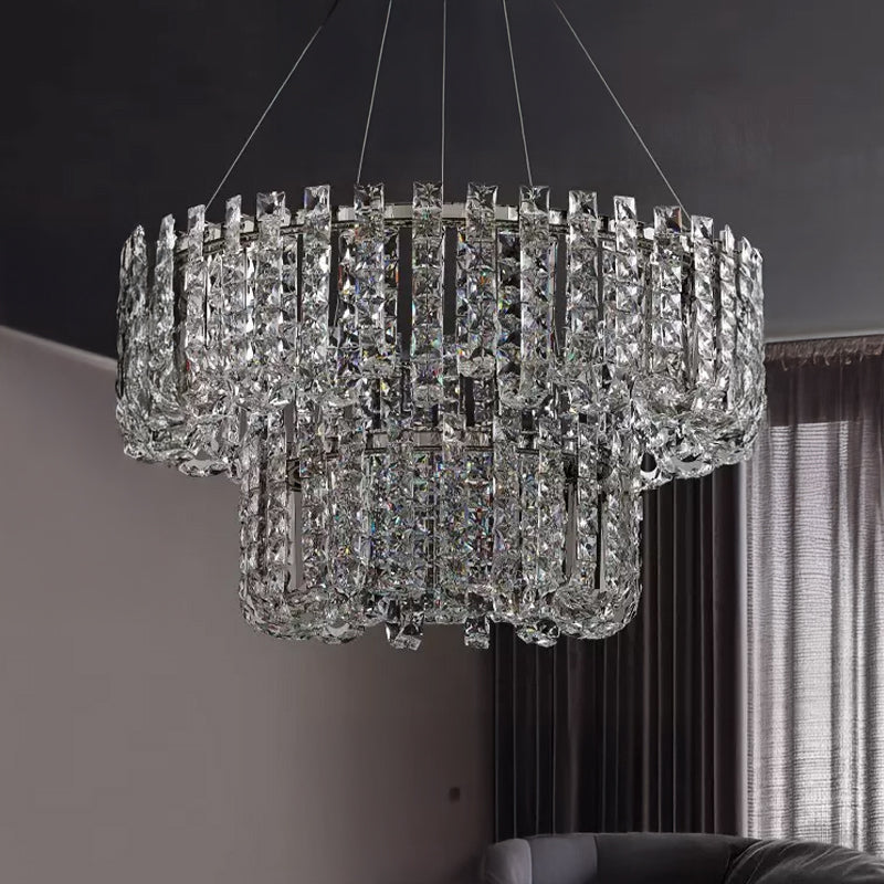 CALVIN Ring Chandelier by Lampadom - scale reference