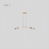 CAMILIA ARC Linear Chandelier