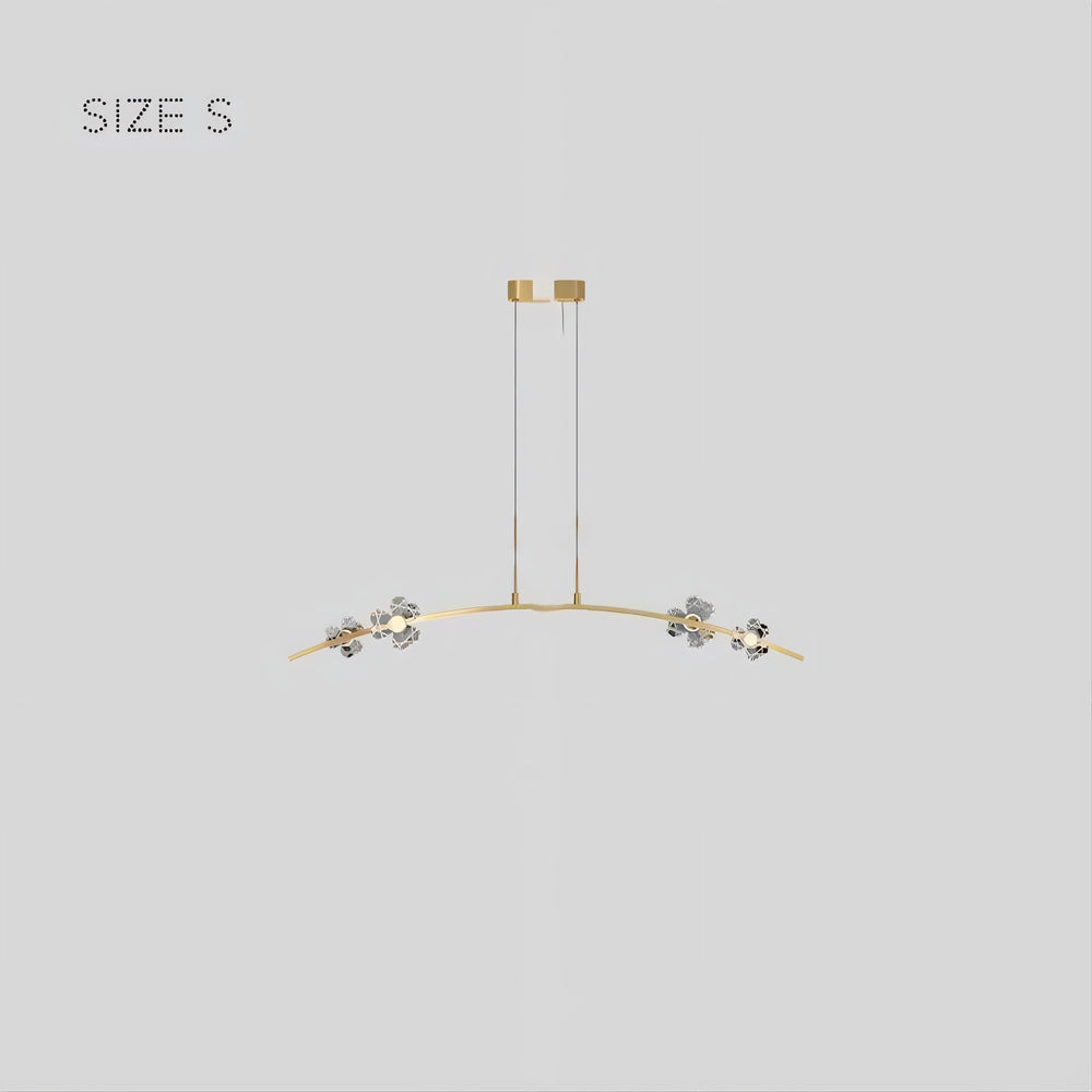 CAMILIA ARC Linear Chandelier