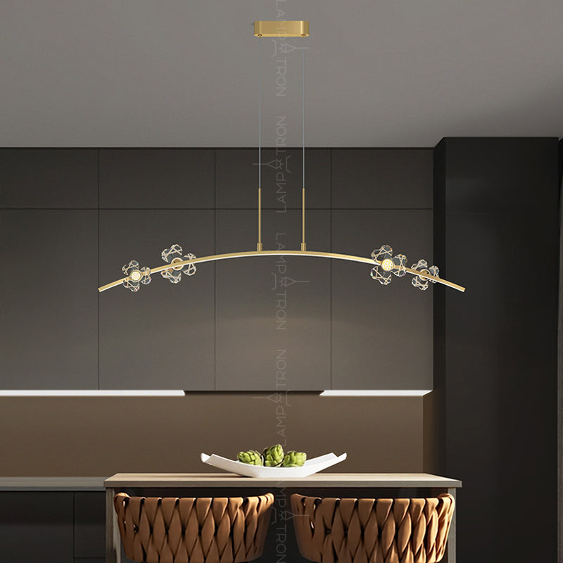 CAMILIA ARC Linear Chandelier
