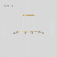 CAMILIA ARC Linear Chandelier