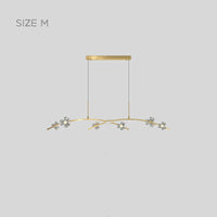 CAMILIA ARC Linear Chandelier