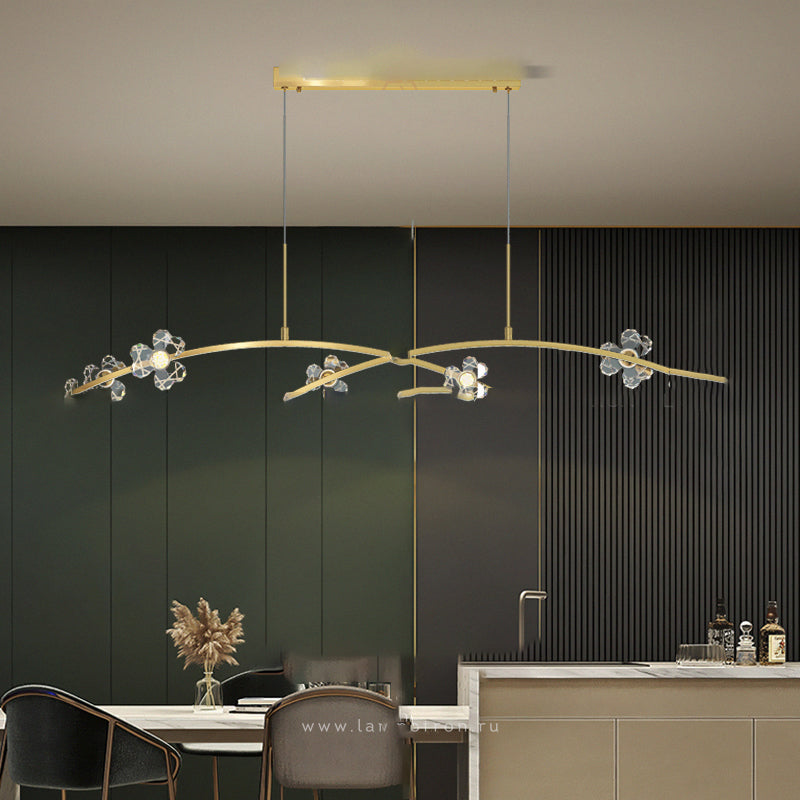CAMILIA ARC Linear Chandelier