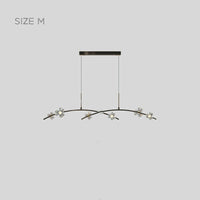 CAMILIA ARC Linear Chandelier