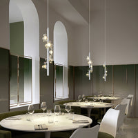 CAMILIA BW Pendant by Lampadom - close-up