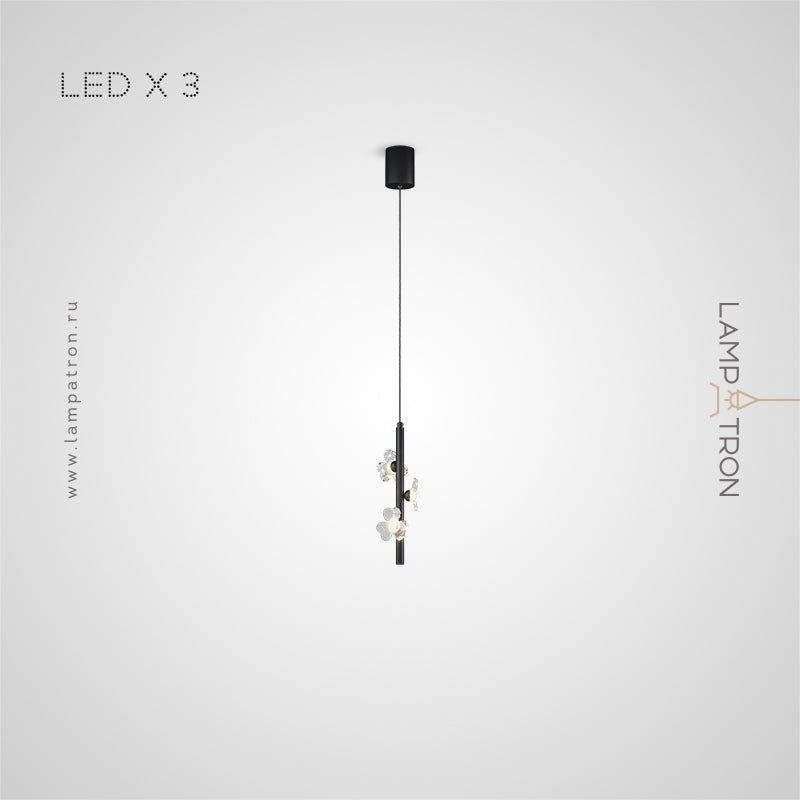 CAMILIA BW Pendant by Lampadom - ambient shot