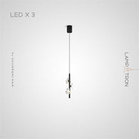 CAMILIA BW Pendant by Lampadom - ambient shot