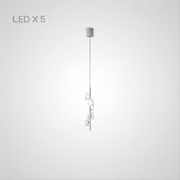 CAMILIA BW Pendant by Lampadom - top view