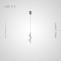 CAMILIA BW Pendant by Lampadom - top view