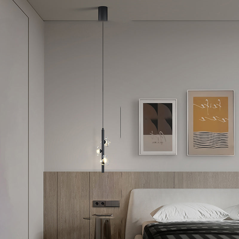 CAMILIA BW Pendant by Lampadom - side view