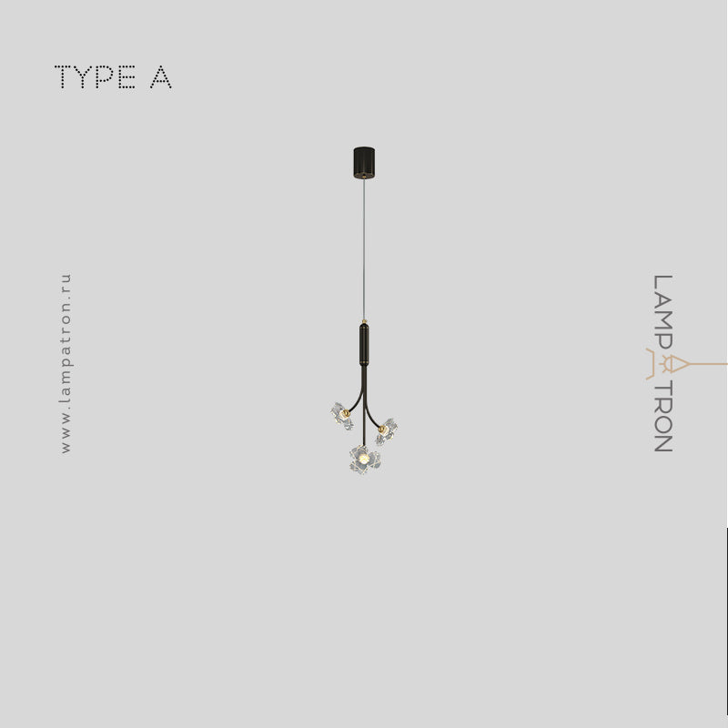 CAMILIA ONE Pendant by Lampadom - detail view