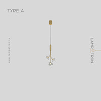 CAMILIA ONE Pendant by Lampadom - scale reference