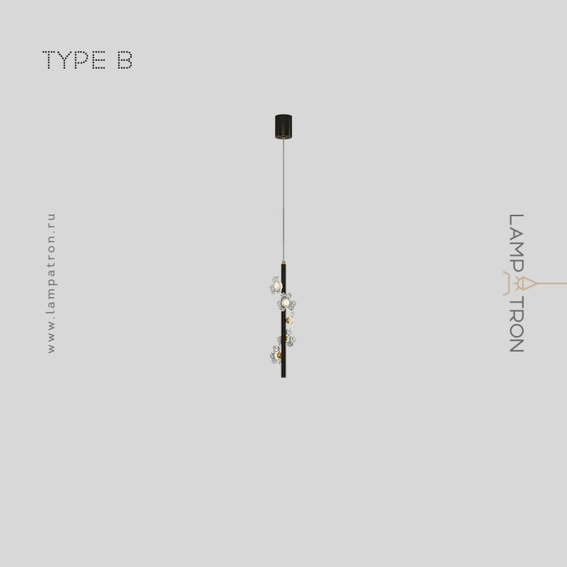CAMILIA ONE Pendant by Lampadom - top view