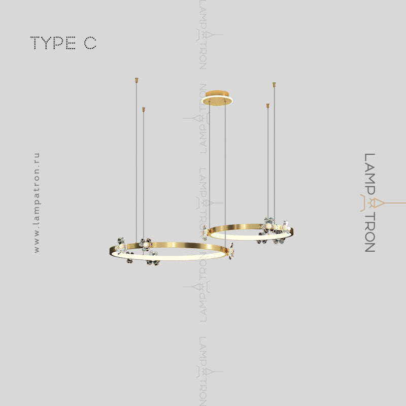 CAMILIA Ring Chandelier