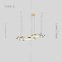 CAMILIA Ring Chandelier