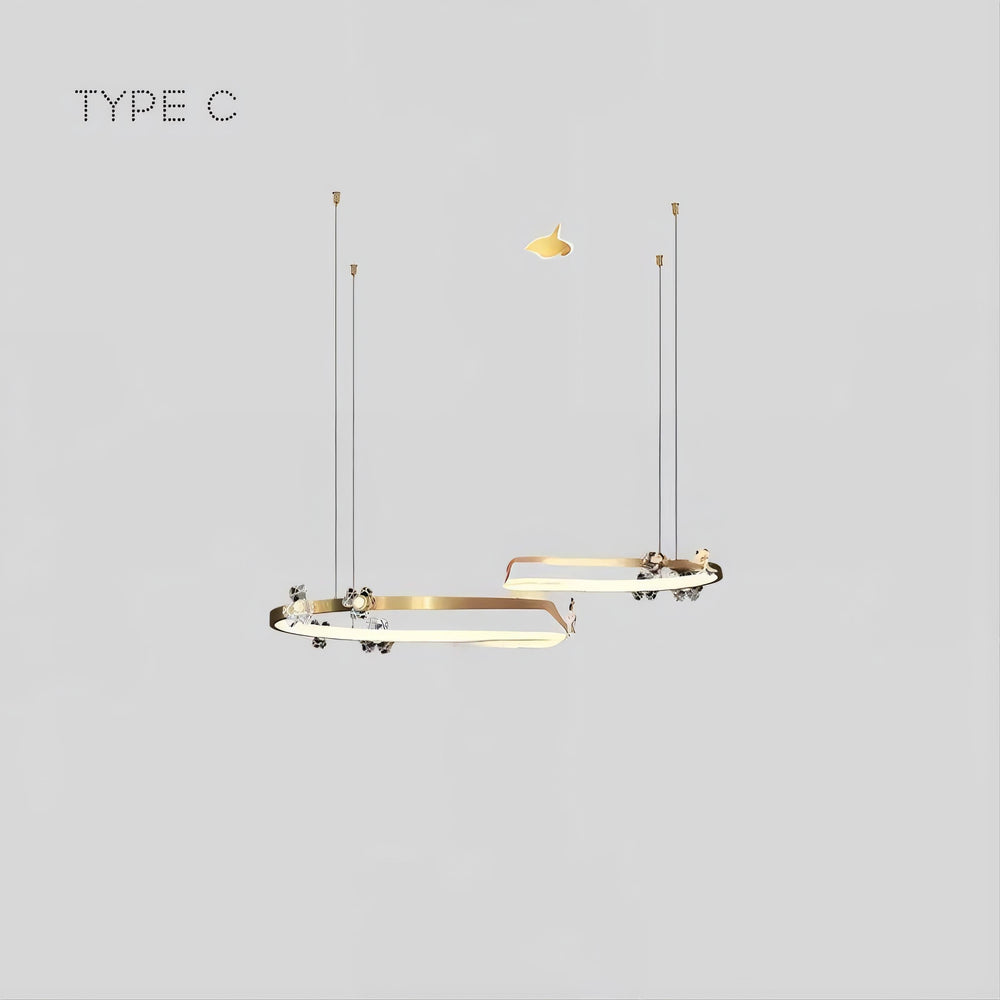 CAMILIA Ring Chandelier