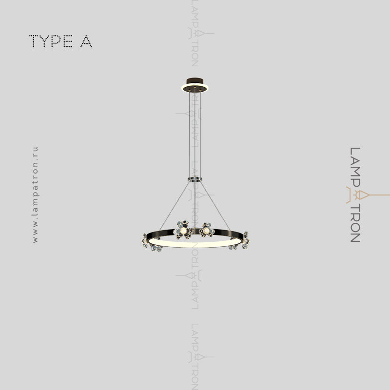 CAMILIA Ring Chandelier