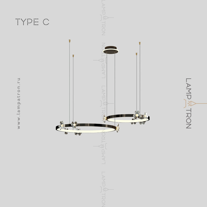 CAMILIA Ring Chandelier