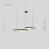 CAMILIA Ring Chandelier