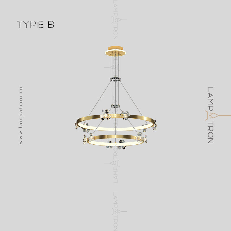 CAMILIA Ring Chandelier
