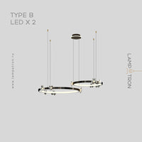 CAMILIA Ring Chandelier