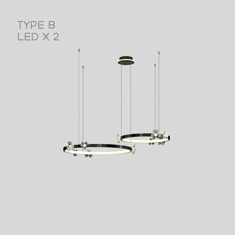 CAMILIA Ring Chandelier
