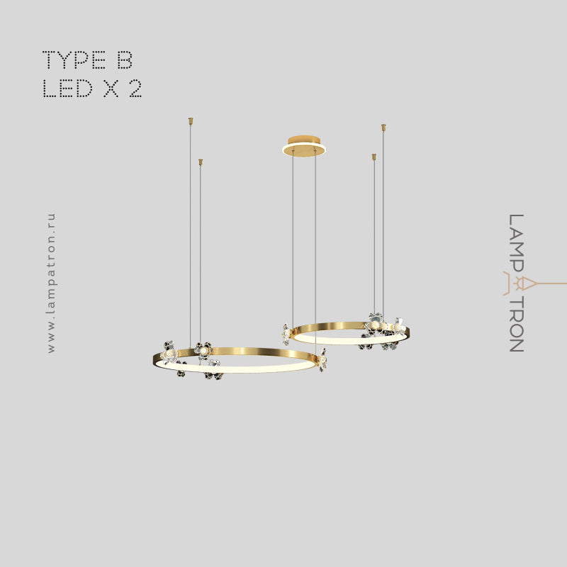 CAMILIA Ring Chandelier