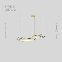 CAMILIA Ring Chandelier