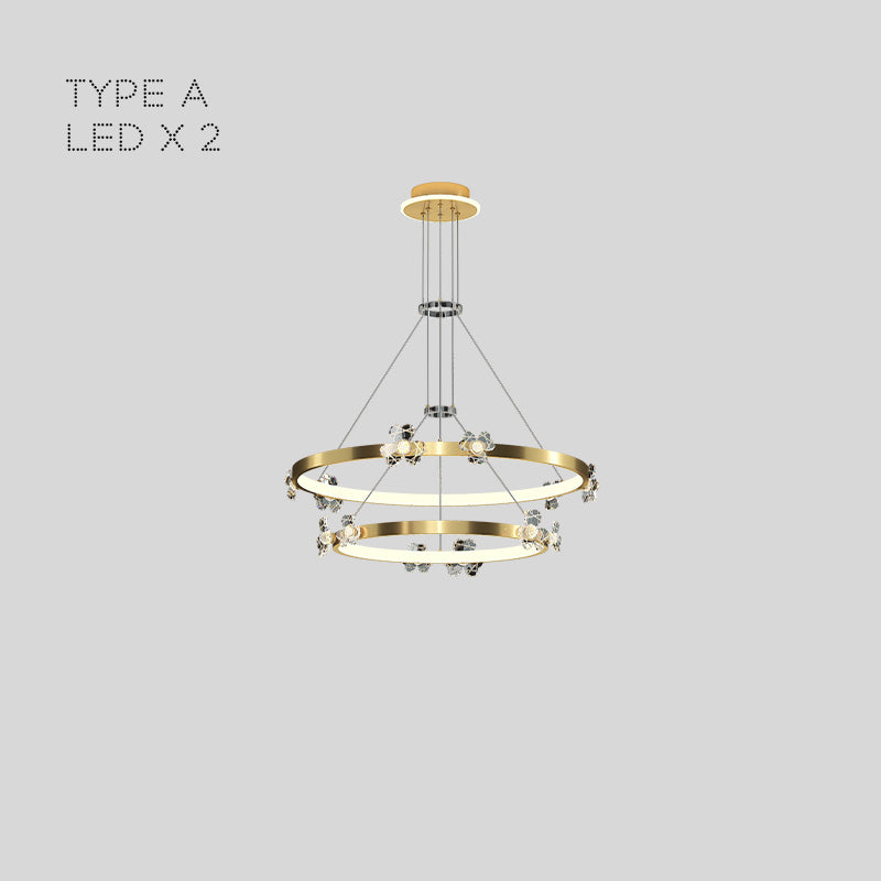 CAMILIA Ring Chandelier